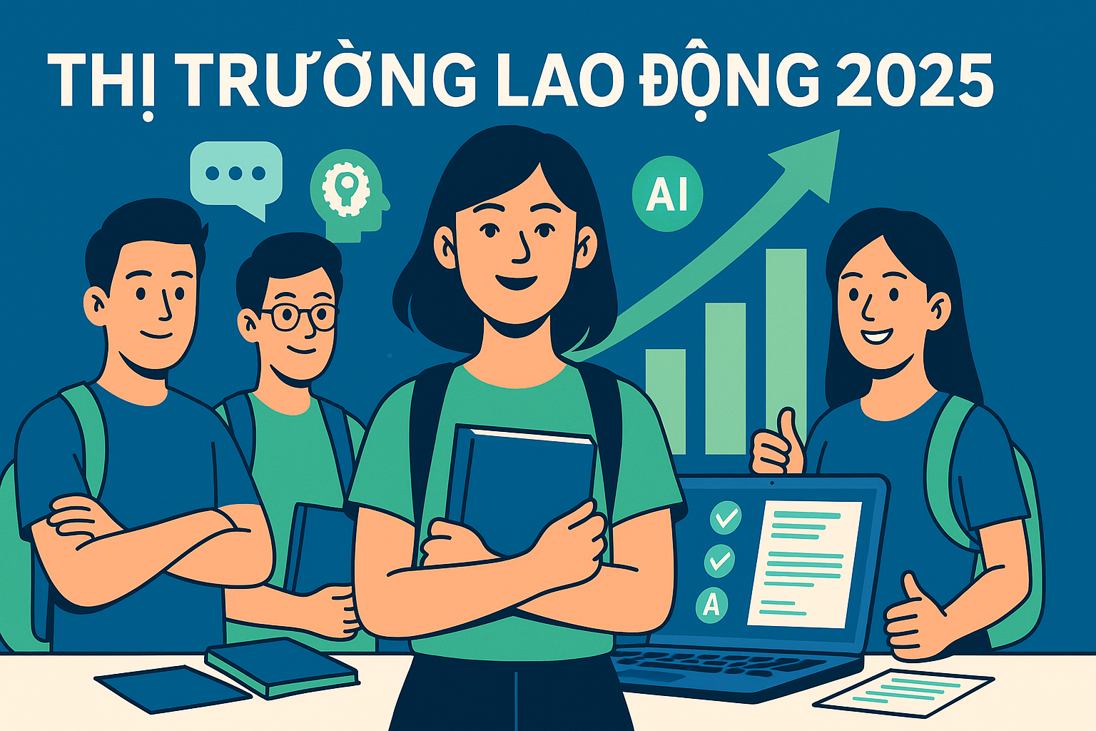 Tổng quan báo cáo thị trường lao động 2025